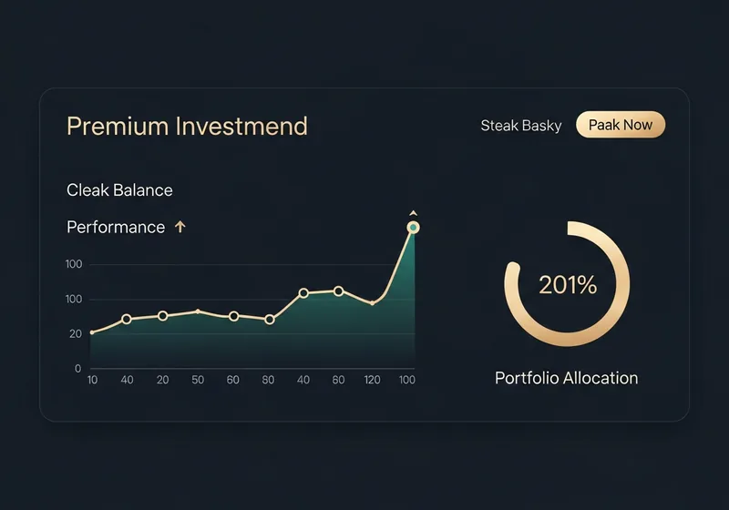 secure dashboard showing balance, performance tiles and recent activity